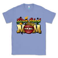 Colony Blue black mom Classic Tee - CowGirlArtShop