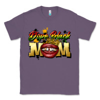 Lavender black mom Classic Tee - CowGirlArtShop