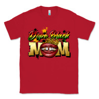 Red black mom Classic Tee - CowGirlArtShop
