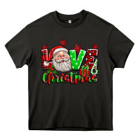 Asphalt love christmas santa Heavy Core Tee - texasbilliewilder
