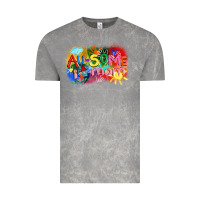 Cloud Rock Au-some mom Autism Vintage Tee - FaDigitalArtStudio