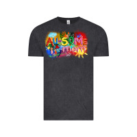 Vintage Black Au-some mom Autism Vintage Tee - FaDigitalArtStudio