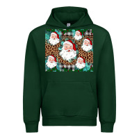 Forest Green santa Urban Hoodie - JahusDesignShop