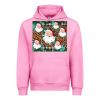 Fuchsia Pink santa Urban Hoodie - JahusDesignShop