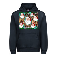 Navy santa Urban Hoodie - JahusDesignShop