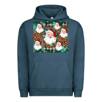 Pigment Midnight Navy santa Urban Hoodie - JahusDesignShop