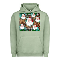Pigment Oil Green santa Urban Hoodie - JahusDesignShop