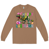 Toasted Coconut Happy Eastrawr Easter Long Sleeve Tee - BundleAndBundleShop