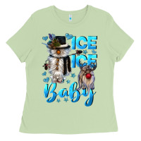 Matcha ice ice baby Ladies Tee - CowGirlArtShop