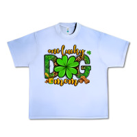 Grape Ice One lucky dog mom St. Patrick's Urban Heavy Tee - OliviaCreatesArt