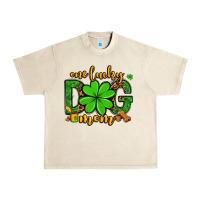 Sandshell One lucky dog mom St. Patrick's Urban Heavy Tee - OliviaCreatesArt