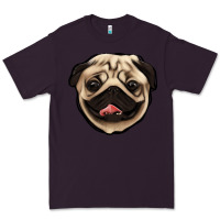 Plum pug Premium Tee - Jasminsmagicworld