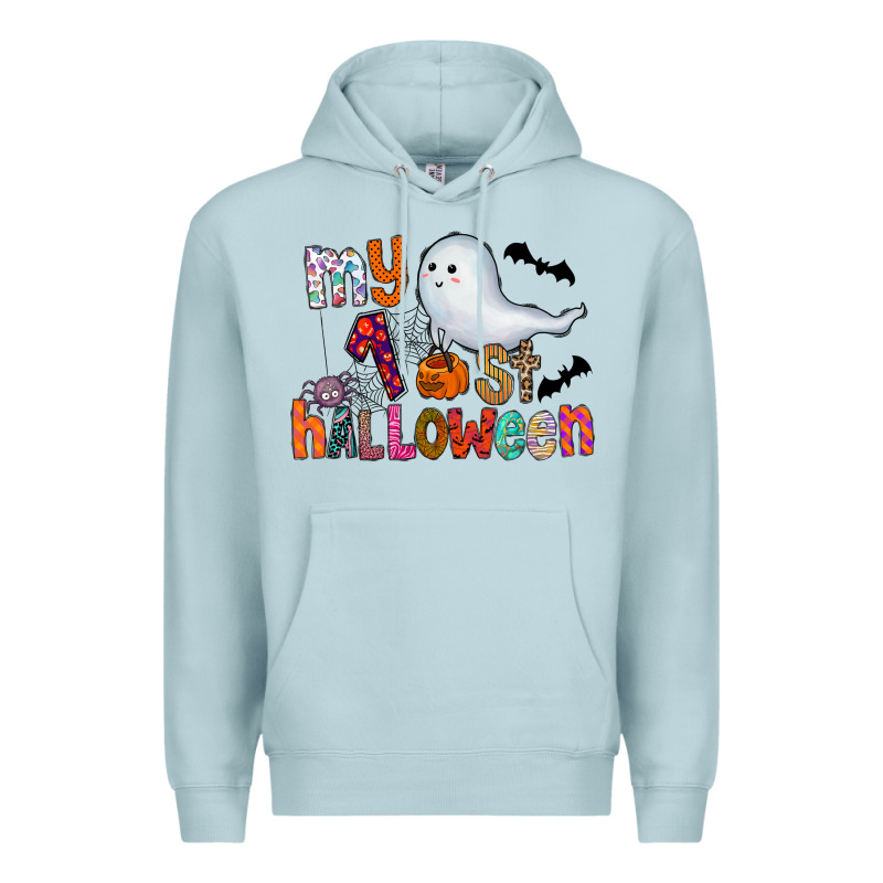 My 1st Halloween Premium Hoodie by CowhideDigitalArt | Teevron