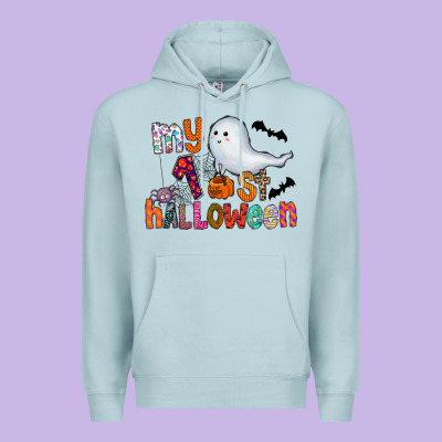 My 1st Halloween Premium Hoodie Designed By Cowhidedigitalart