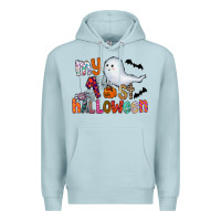 Blue Mist My 1st Halloween Premium Hoodie - CowhideDigitalArt