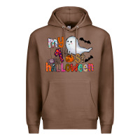 Chestnut My 1st Halloween Premium Hoodie - CowhideDigitalArt