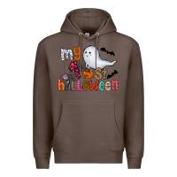 Coffee My 1st Halloween Premium Hoodie - CowhideDigitalArt