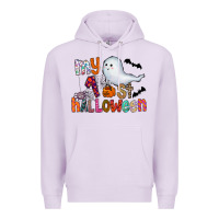 Lilac My 1st Halloween Premium Hoodie - CowhideDigitalArt