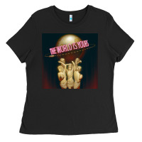 Black The World Is Yours Jeremiah Da Profit Ladies Tee - baoMotion