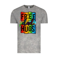 Cloud Rock free dad hugs Vintage Tee - OliviaCreatesArt
