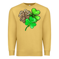 Antique Gold three clover Premium Sweatshirt - AdoDesignShop