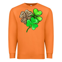 Carrot three clover Premium Sweatshirt - AdoDesignShop