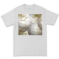 Dove Grey distressed volleyball pattern Premium Tee - TumblerDesignByShophia