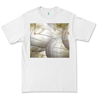 White distressed volleyball pattern Premium Tee - TumblerDesignByShophia