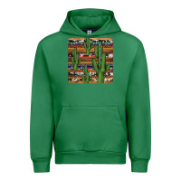 Emerald cactus gemstone coaster Urban Hoodie - JahusDesignShop