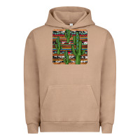 Pigment Burro cactus gemstone coaster Urban Hoodie - JahusDesignShop