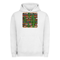 Pigment Lunar Rock cactus gemstone coaster Urban Hoodie - JahusDesignShop