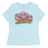 Warriors Wear Pink Breast Cancer Ladies Tee | Teevron