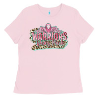 Bubblegum Pink warriors wear pink breast cancer Ladies Tee - CowGirlArtShop