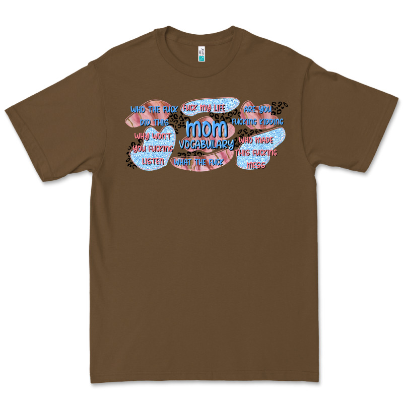 Mom Vocabulary Libbey Glass Premium Tee by TumblerDesignByShophia | Teevron
