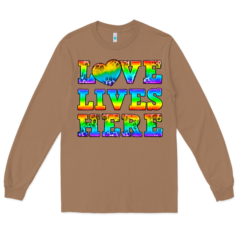 Western Love Lives Here Long Sleeve Tee by BundleAndBundleShop | Teevron