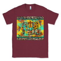 Burgundy faith over fear Classic Tee - CowGirlArtShop
