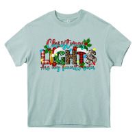 Christmas Lights Are My Favorite Heavy Core Tee | Teevron