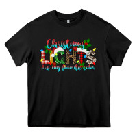 Black christmas lights are my favorite Heavy Core Tee - texasbilliewilder