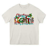 Cream christmas lights are my favorite Heavy Core Tee - texasbilliewilder
