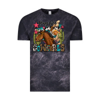 Cloud Black long live cowgirls Vintage Tee - OliviaCreatesArt