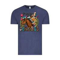 Vintage Denim long live cowgirls Vintage Tee - OliviaCreatesArt