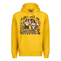 Lemon Chillin With My Gnomies Premium Hoodie - CowhideDigitalArt