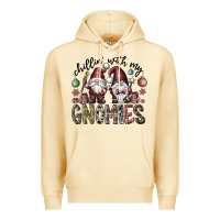 Pina Colada Chillin With My Gnomies Premium Hoodie - CowhideDigitalArt