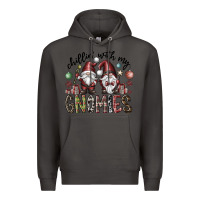 Smoke Chillin With My Gnomies Premium Hoodie - CowhideDigitalArt