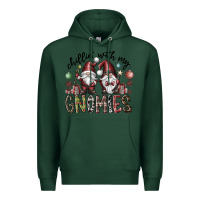 Sports Green Chillin With My Gnomies Premium Hoodie - CowhideDigitalArt