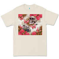 Bone skulls and roses tumbler Premium Tee - TumblerDesignByShophia