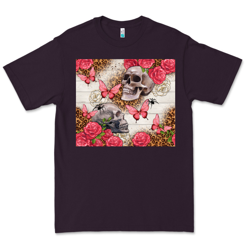 Skulls And Roses Tumbler Premium Tee by TumblerDesignByShophia | Teevron