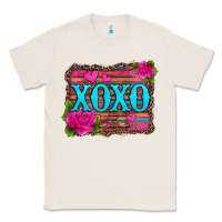 Natural xoxo valentine's day pink roses and hearts Classic Tee - Jasminsmagicworld