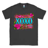 Smoke xoxo valentine's day pink roses and hearts Classic Tee - Jasminsmagicworld