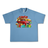 Pebble Blue Cinco de mayo truck Urban Heavy Tee - FaDigitalArtStudio